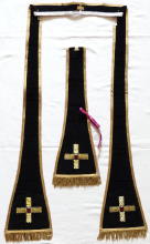 9126 Black Gothic Vestment